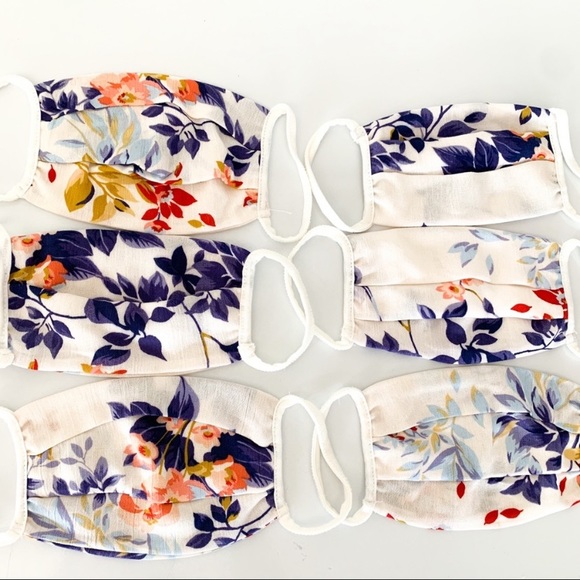 3 Face Mask/covering floral - Picture 2 of 2